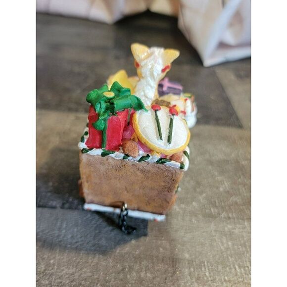 Xmas train car gift tree drums present ball Bell decor figure - Picture 3 of 6